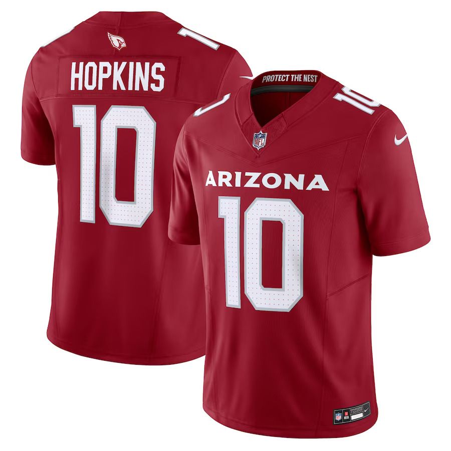 Men Arizona Cardinals #10 DeAndre Hopkins Nike Cardinal Vapor F.U.S.E. Limited NFL Jersey